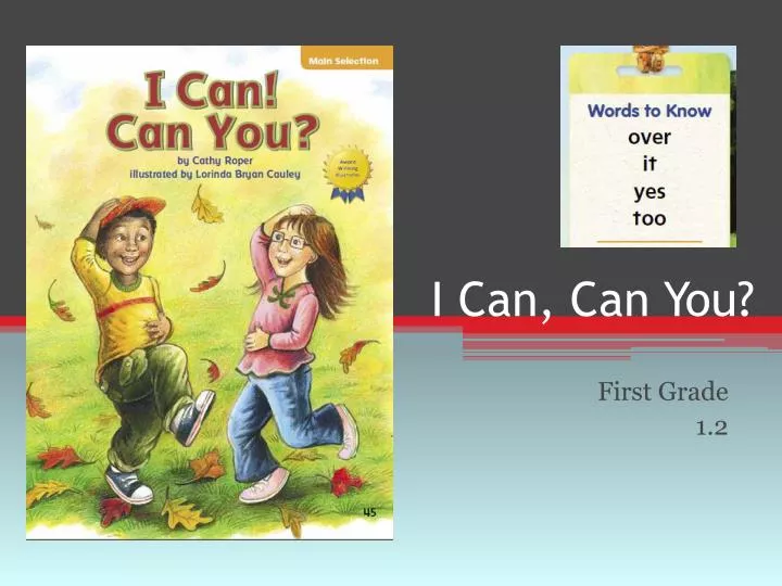 i can can you