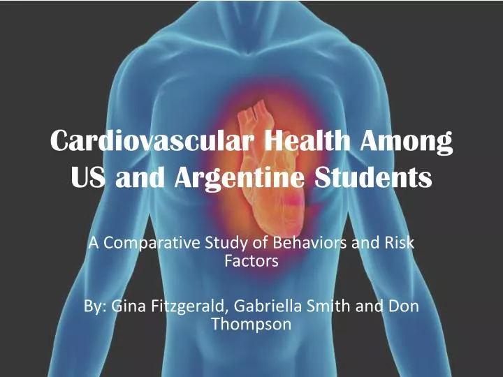 cardiovascular health among us and argentine students