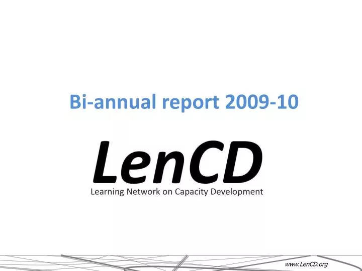 bi annual report 2009 10