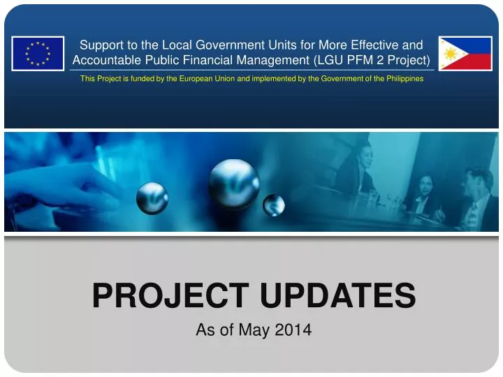 project updates as of may 2014