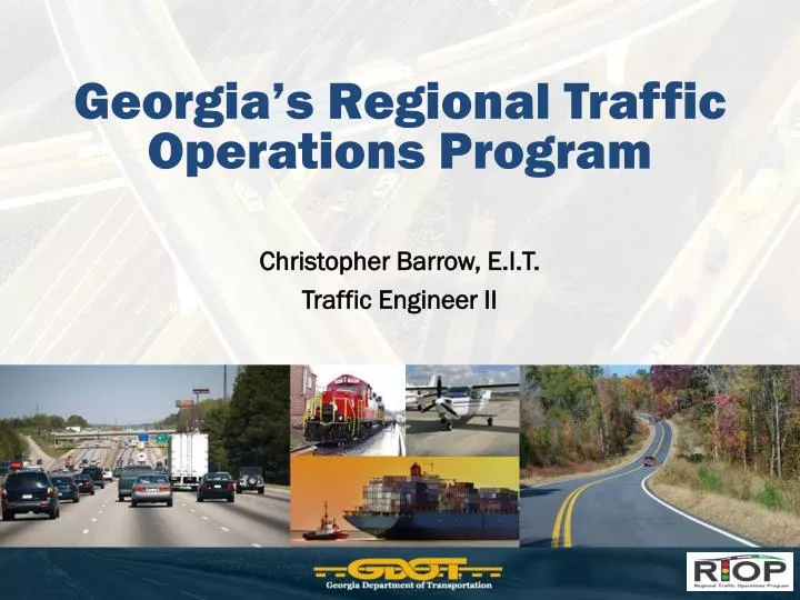 georgia s regional traffic operations program
