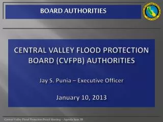 BOARD AUTHORITIES