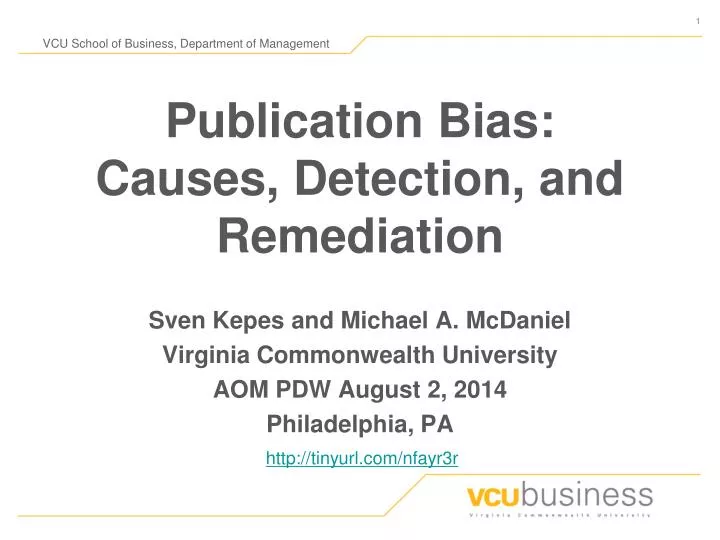 publication bias causes detection and remediation