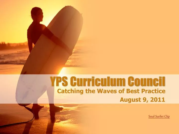 yps curriculum council