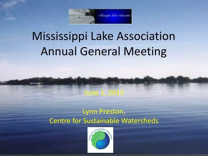 mississippi lake association annual general meeting