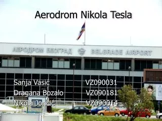 aerodrom nikola tesla