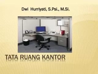 TATA RUANG Kantor