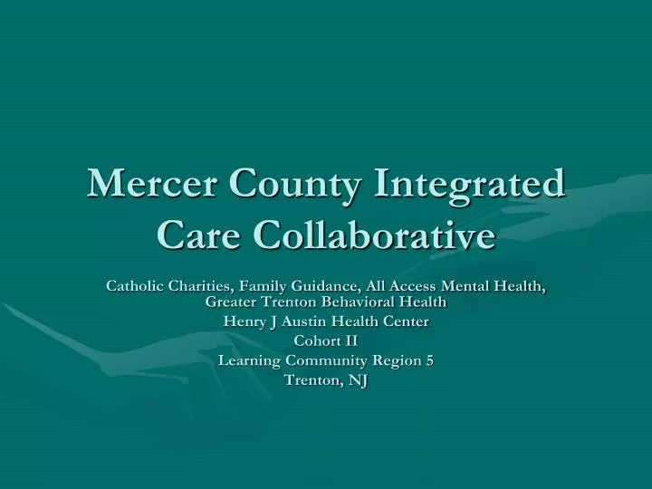 mercer county integrated care collaborative