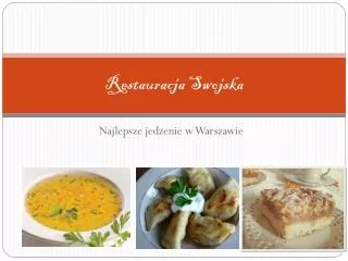 Restauracja Swojska