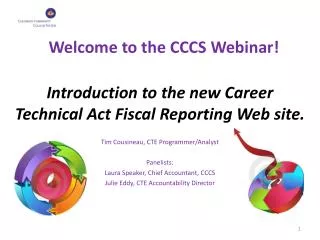 Introduction to the new Career Technical Act Fiscal Reporting Web site.