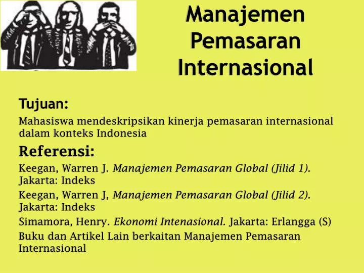 manajemen pemasaran internasional