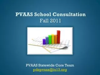 PVAAS School Consultation Fall 2011