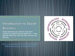 Introduction to Social Sciences