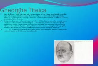 gheorghe titeica