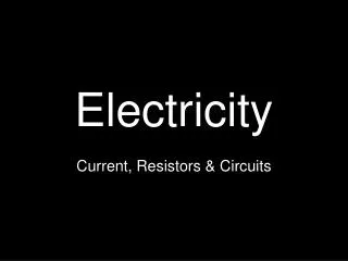 Electricity