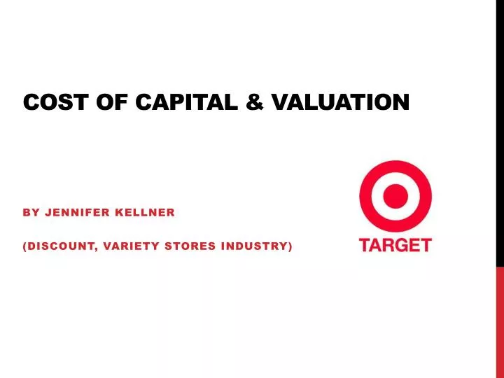 cost of capital valuation