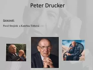 peter drucker