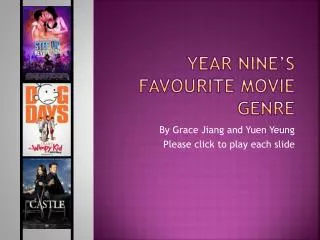 Year Nine’s Favourite Movie Genre