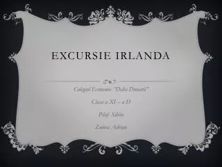 excursie irlanda