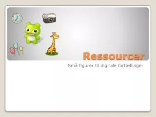 ressourcer