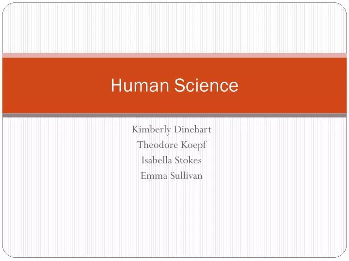 human science