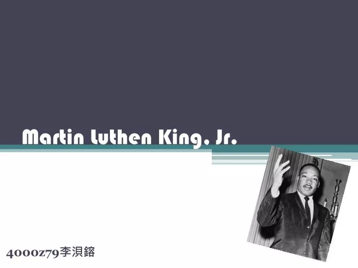 martin luthen king jr