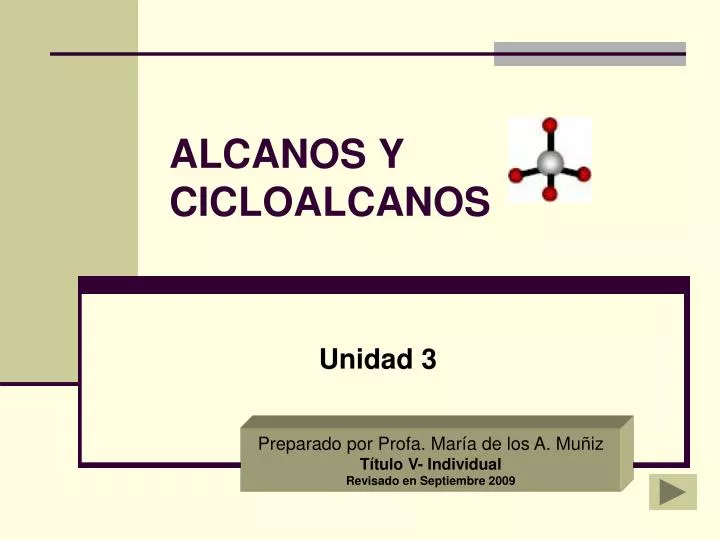 alcanos y cicloalcanos