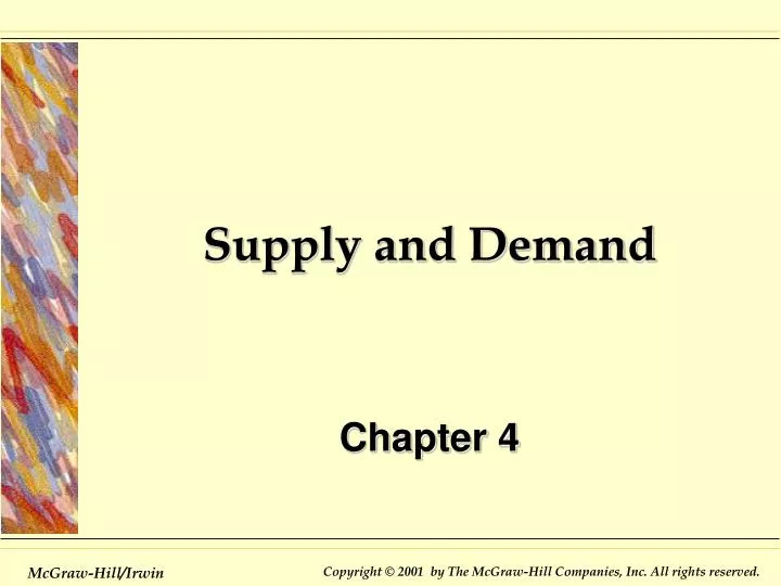 supply and demand