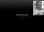 Carl Rogers - slide 1