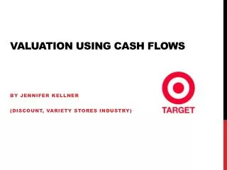 Valuation using cash flows