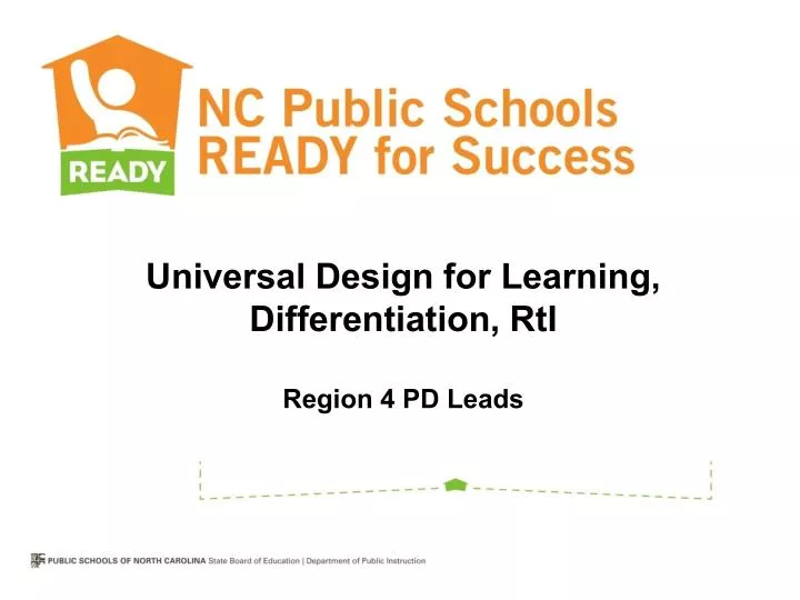 universal design for learning differentiation rti region 4 pd leads
