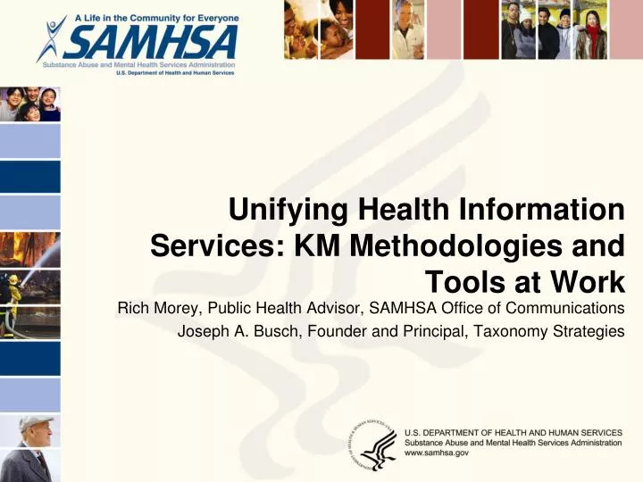 unifying health information services km methodologies and tools at work