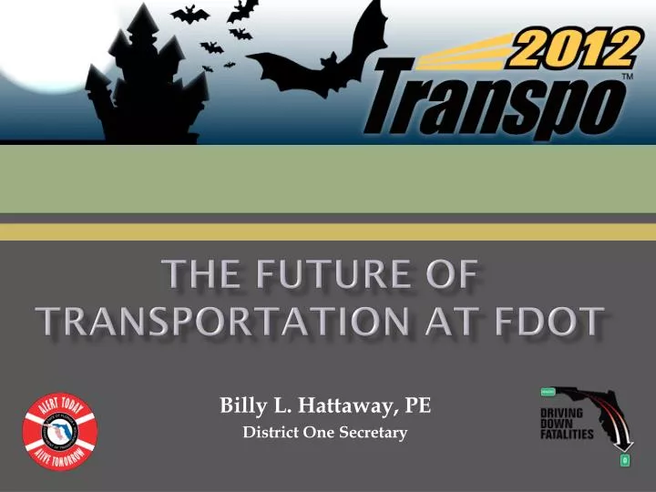 the future of transportation at fdot