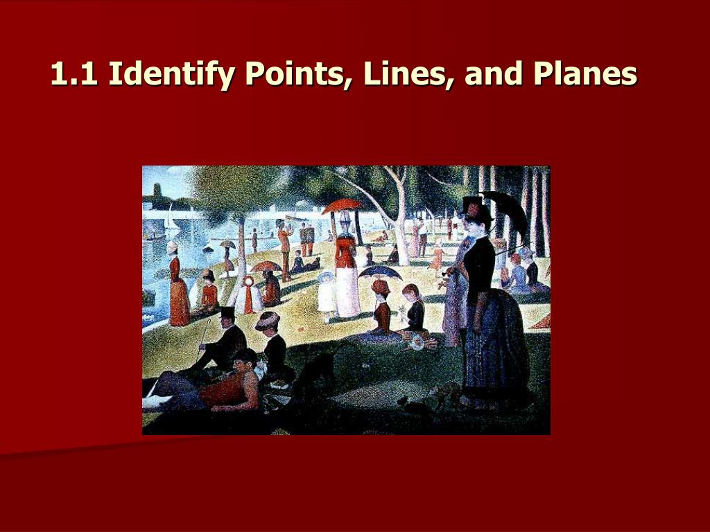 PPT - 1.1 Identify Points , Lines, and Planes PowerPoint Presentation ...