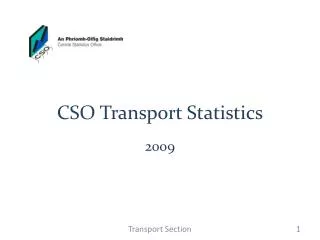 CSO Transport Statistics