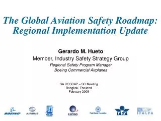 the global aviation safety roadmap regional implementation update