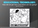 Educational Technology: - slide 1
