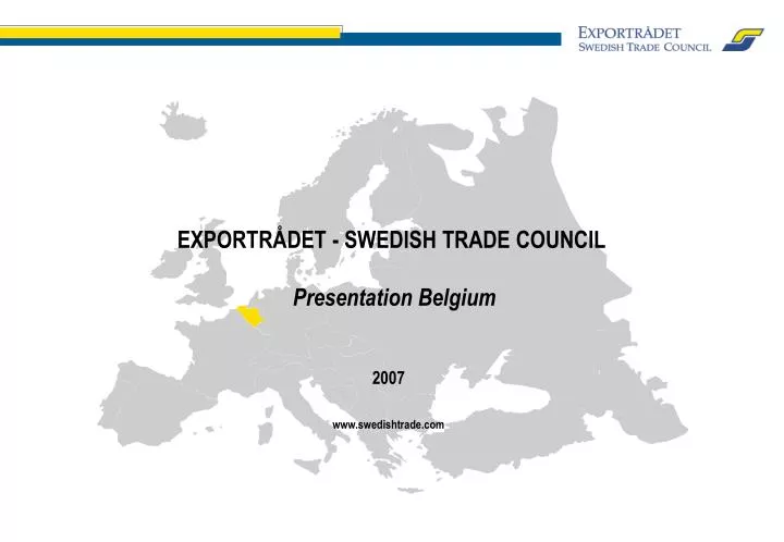exportr det swedish trade council presentation belgium