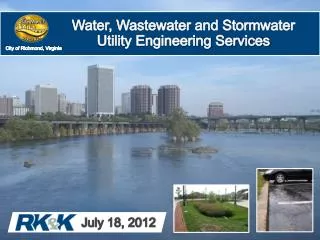Water, Wastewater and Stormwater Utility Engineering Services