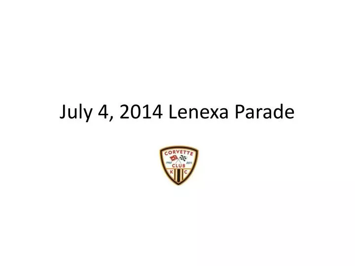 july 4 2014 lenexa parade