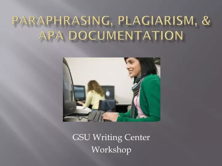 paraphrasing plagiarism apa documentation