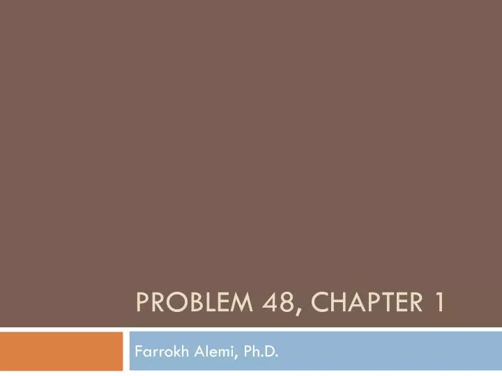 problem 48 chapter 1