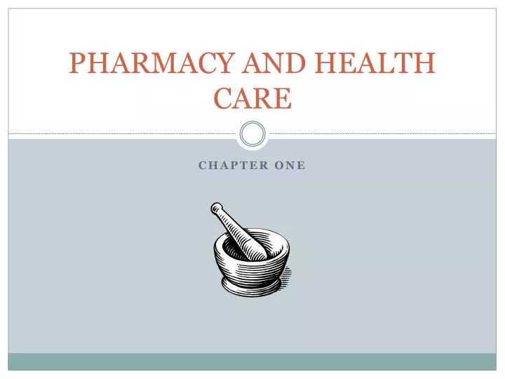 pharmacy and health care
