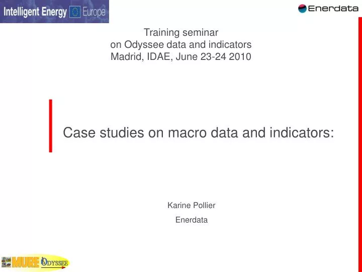 case studies on macro data and indicators