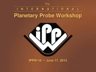 Planetary Probe Workshop