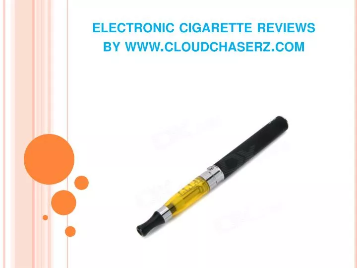 electronic cigarette reviews by www cloudchaserz com