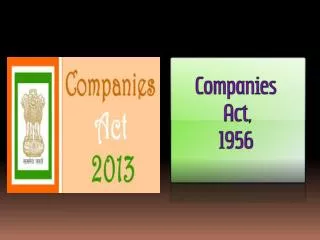 COMPANIES ACT, 2013