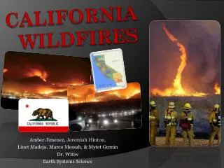 CALIFORNIA WILDFIRES