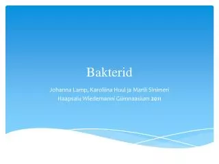 bakterid