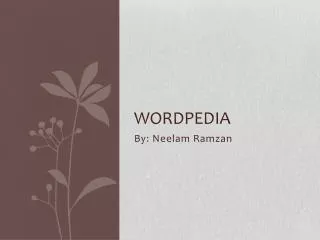 Wordpedia
